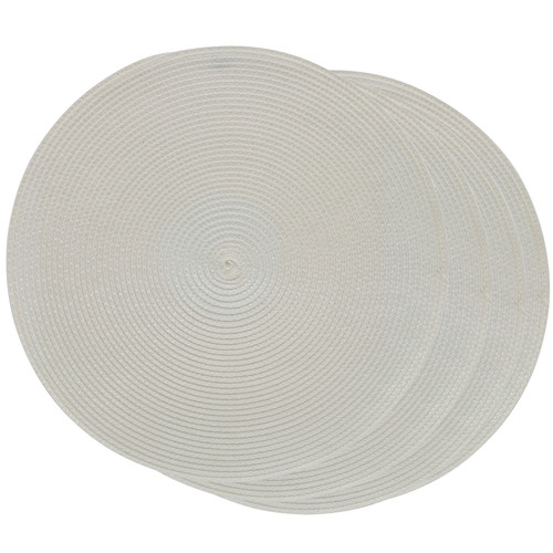 38cm round woven dining table - 38cm,