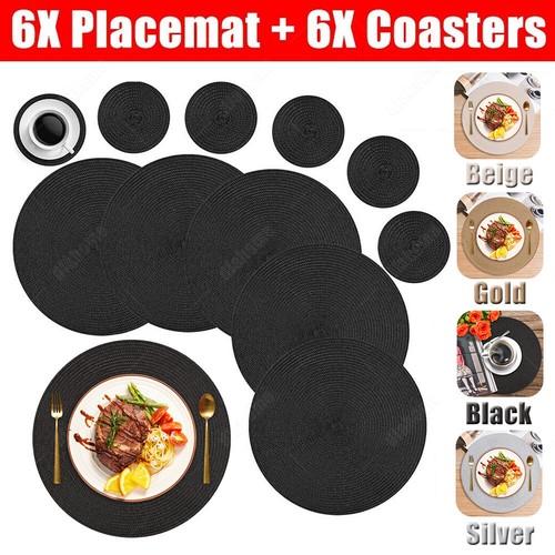 6pcs round slip place - slip,