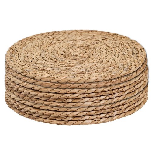Placemats natural rattan round - rattan,