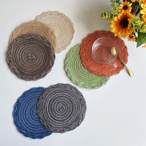 Woven table place mats large - place,
