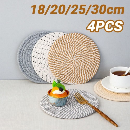 4pcs large table placemats set - placemats,