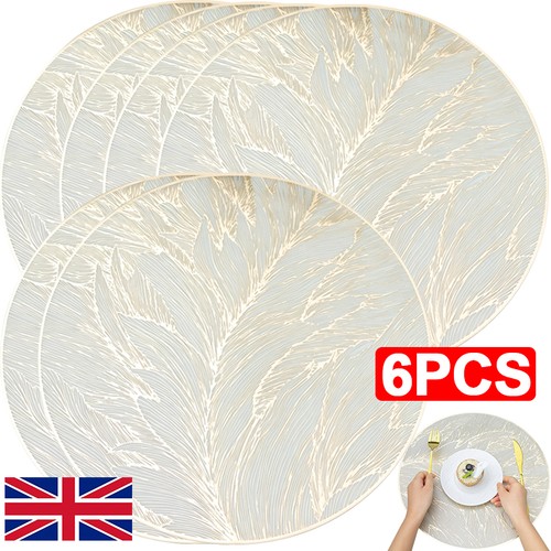 Golden leaf round - round, pvc