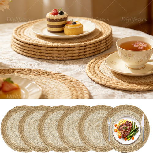 Table mats set - 6, woven
