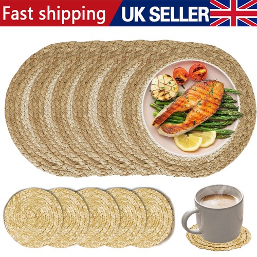 Table mats set woven - table, 6
