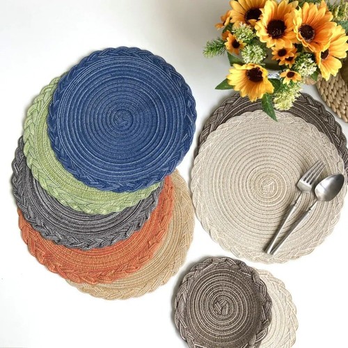 1pc round woven - 1pc,