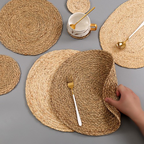 Natual straw weave rattan - straw,