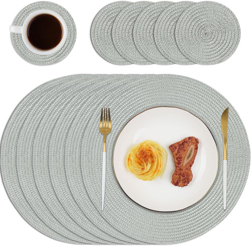 Round placemats and - placemats,