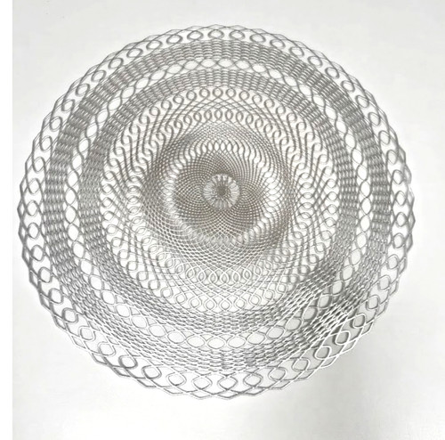 Set silver round - set, 2