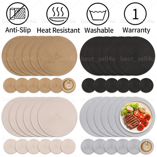 Packs round weaved non - 6, of