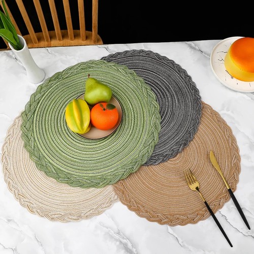 Woven table place mats large - place,