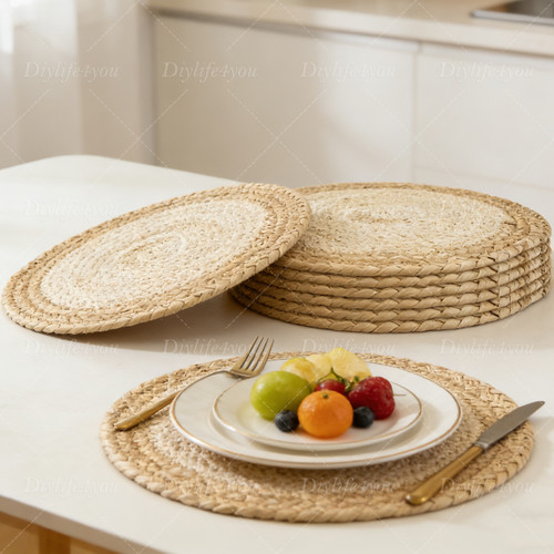 Set woven placemats - of, 6