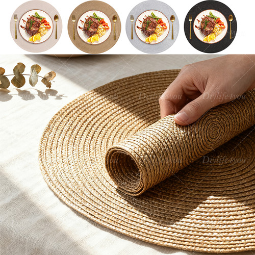 Set woven round - woven,