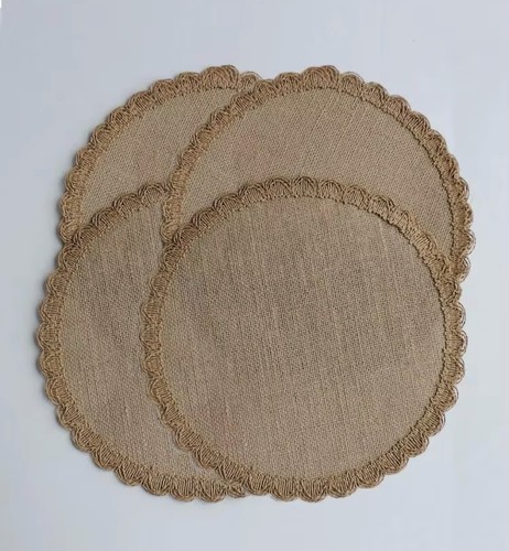 Set jute placemats - (y),